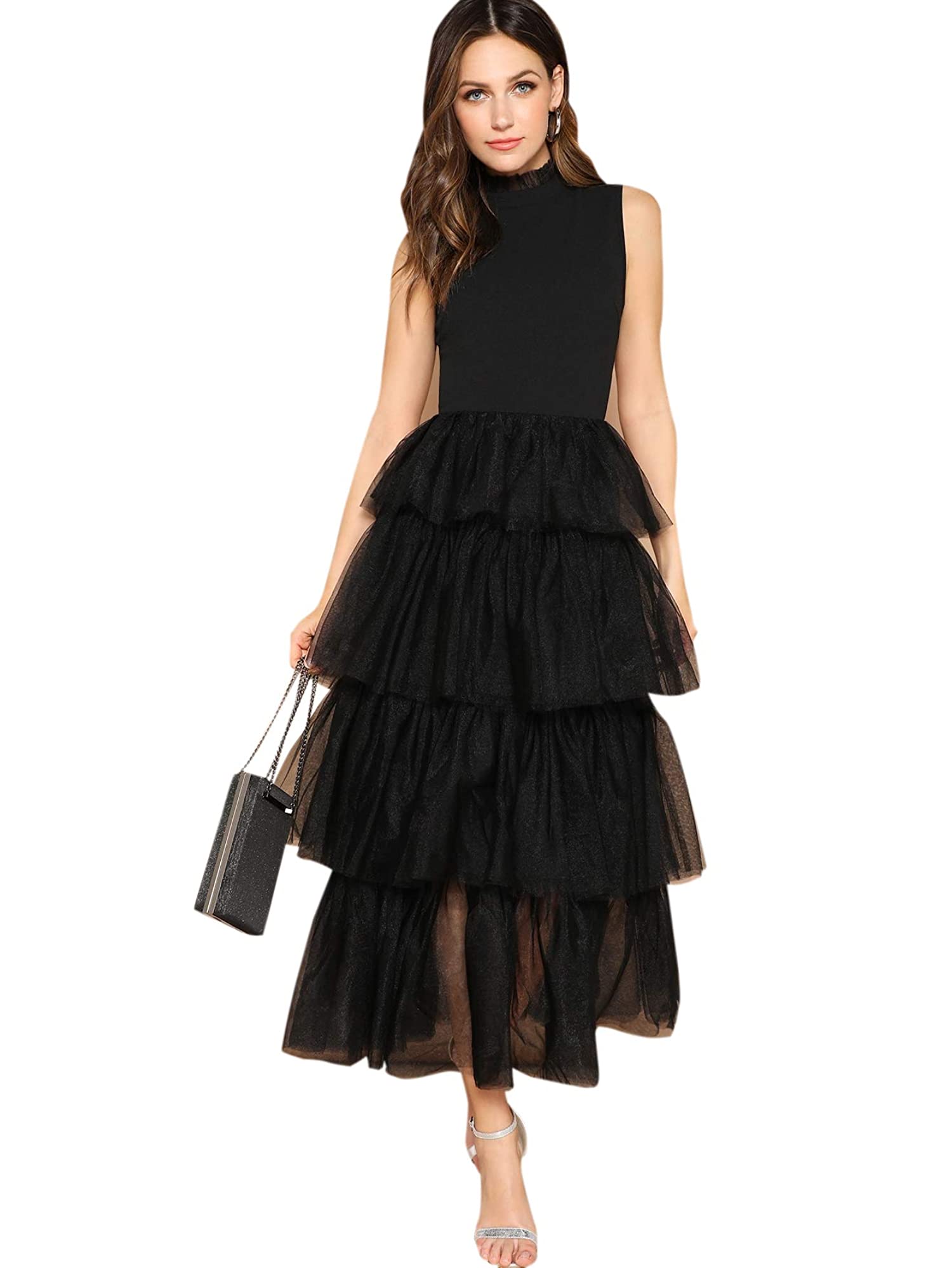 Sleeveless Layered Mesh Dress DEMO STORE Searchanise Search & Filter Sleeveless Layered Mesh Dress DEMO STORE Searchanise Search & Filter