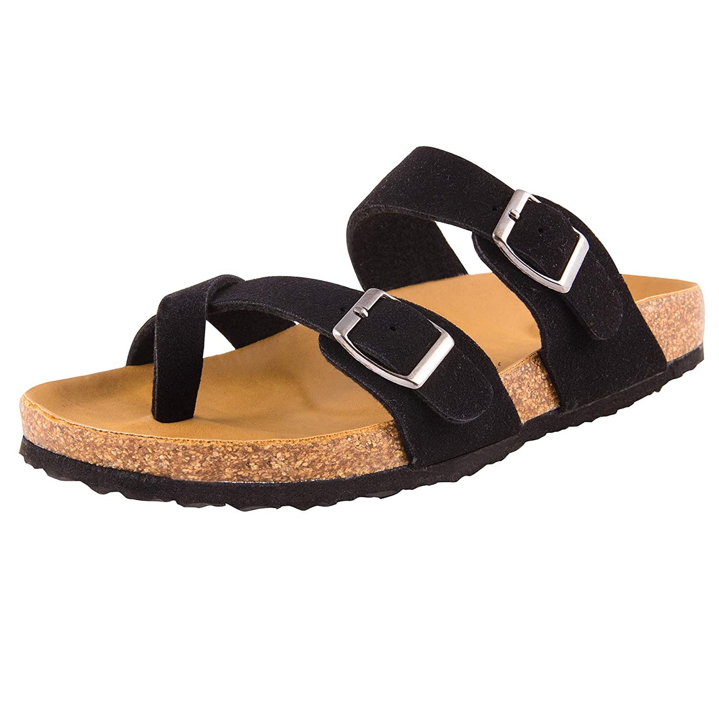 Leather Slides Sandals