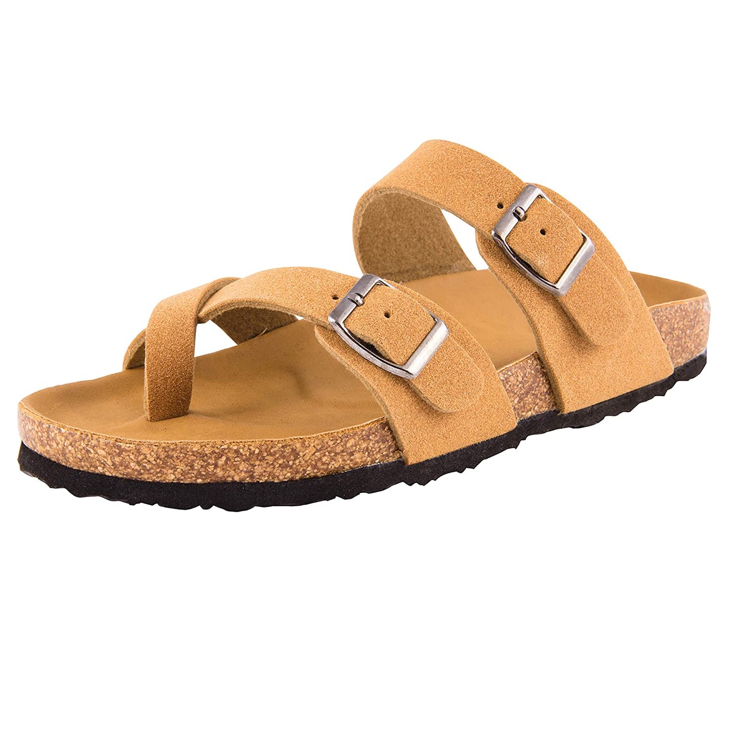 Leather Slides Sandals