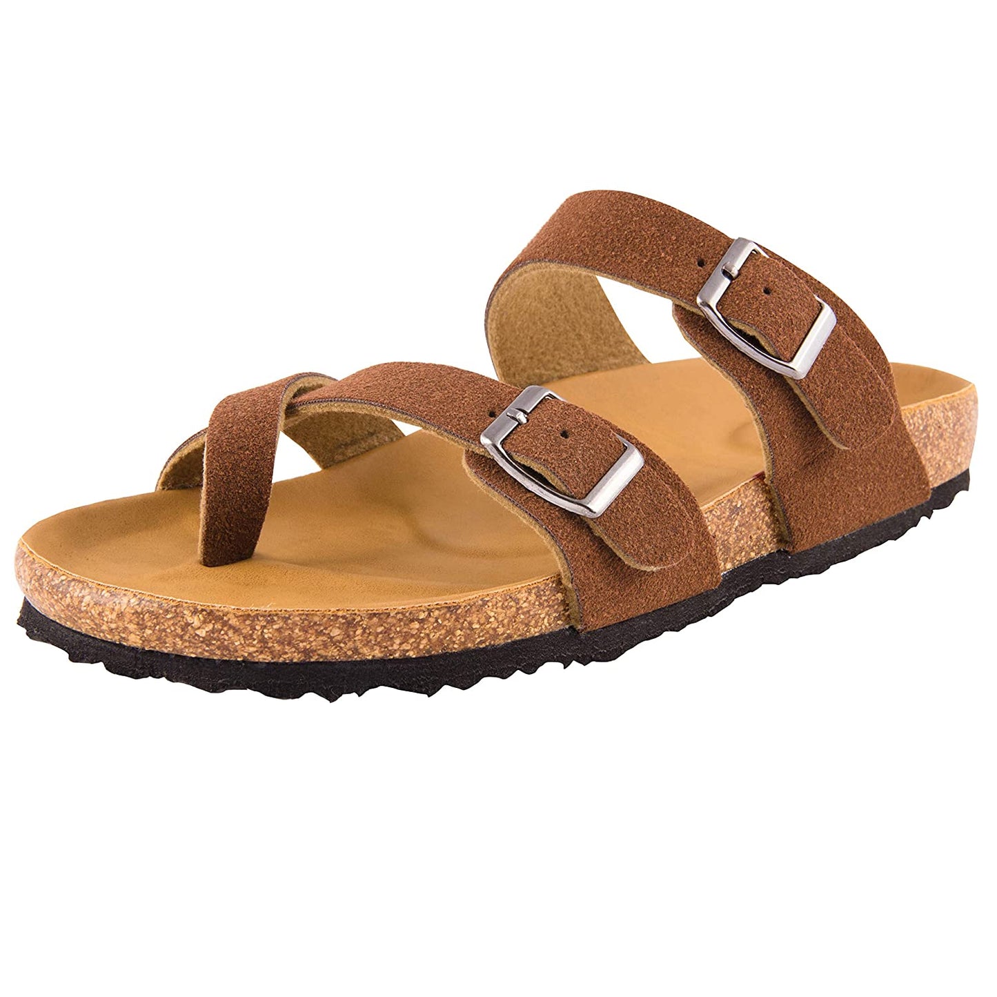 Leather Slides Sandals