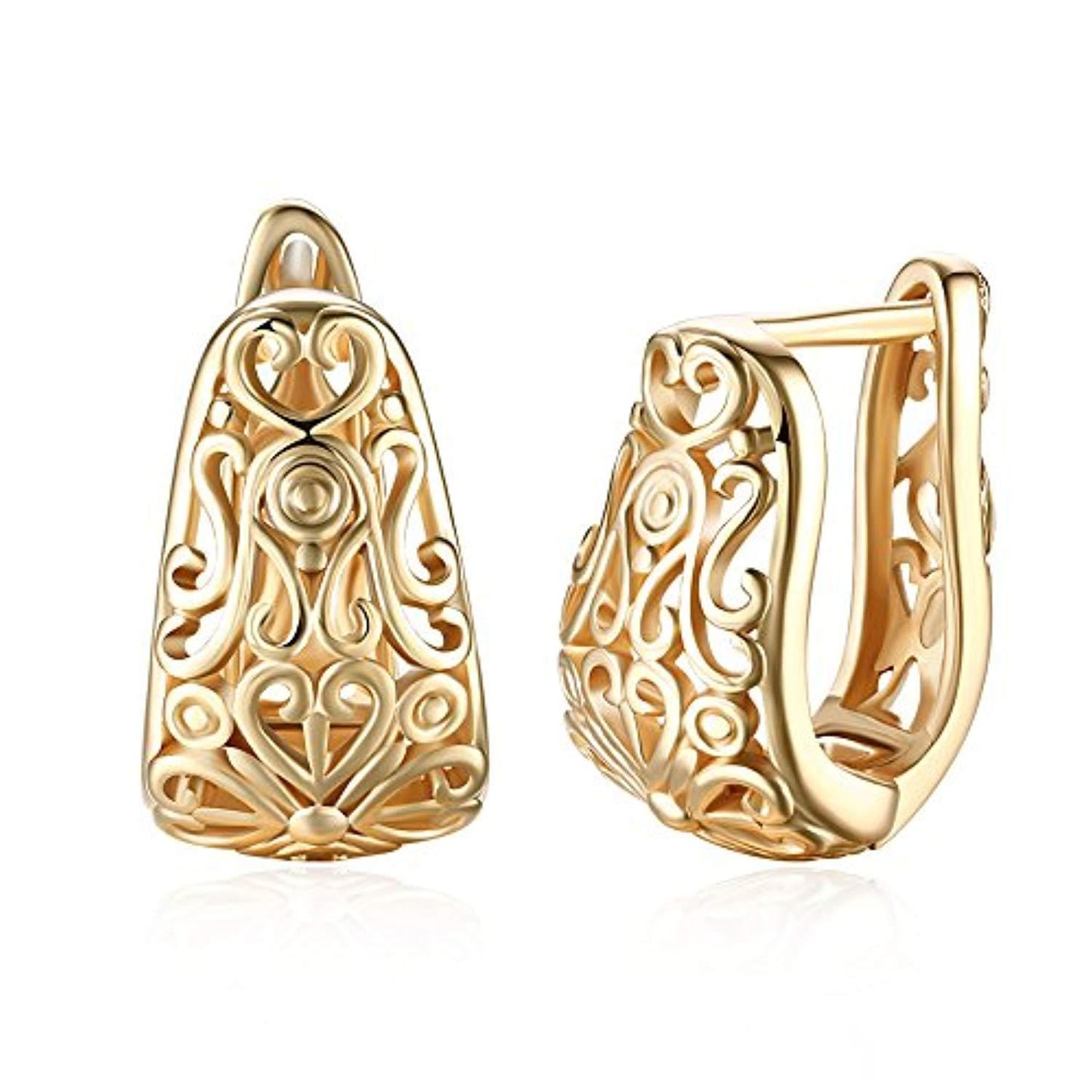 Filigree Wide Earrings