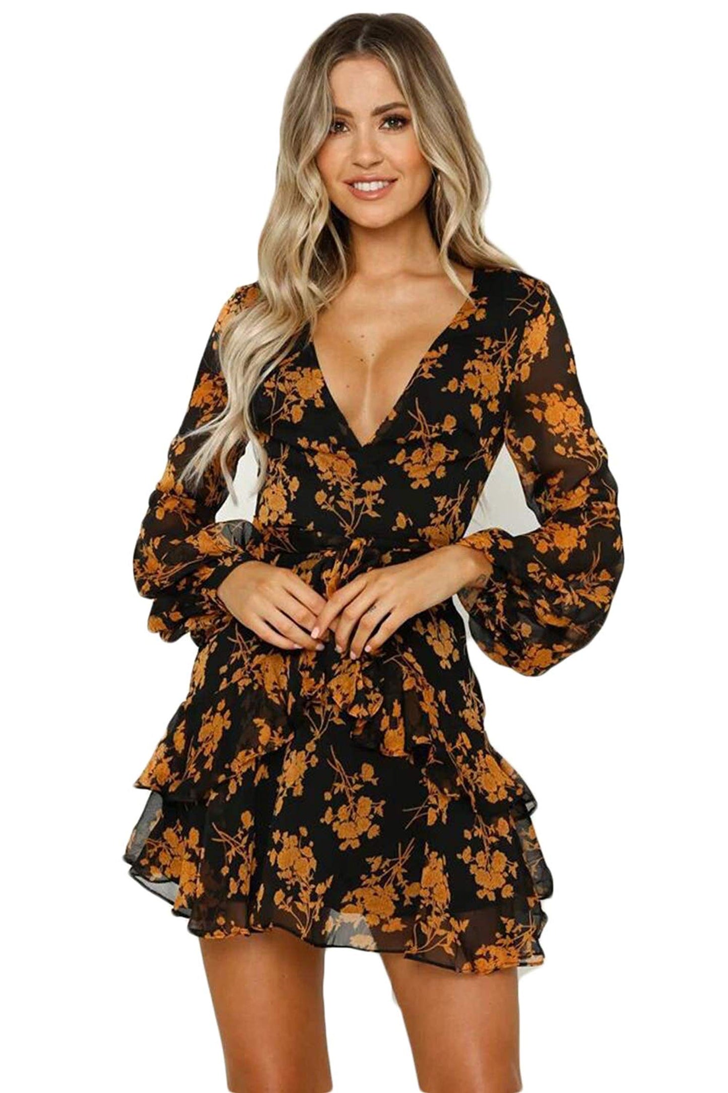 Floral Boho Mini Dress