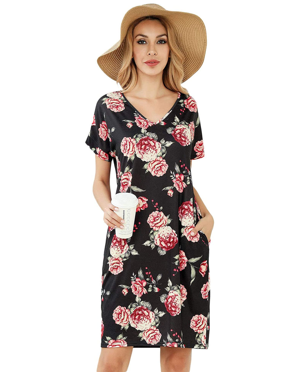 Short Sleeve Mini Dress