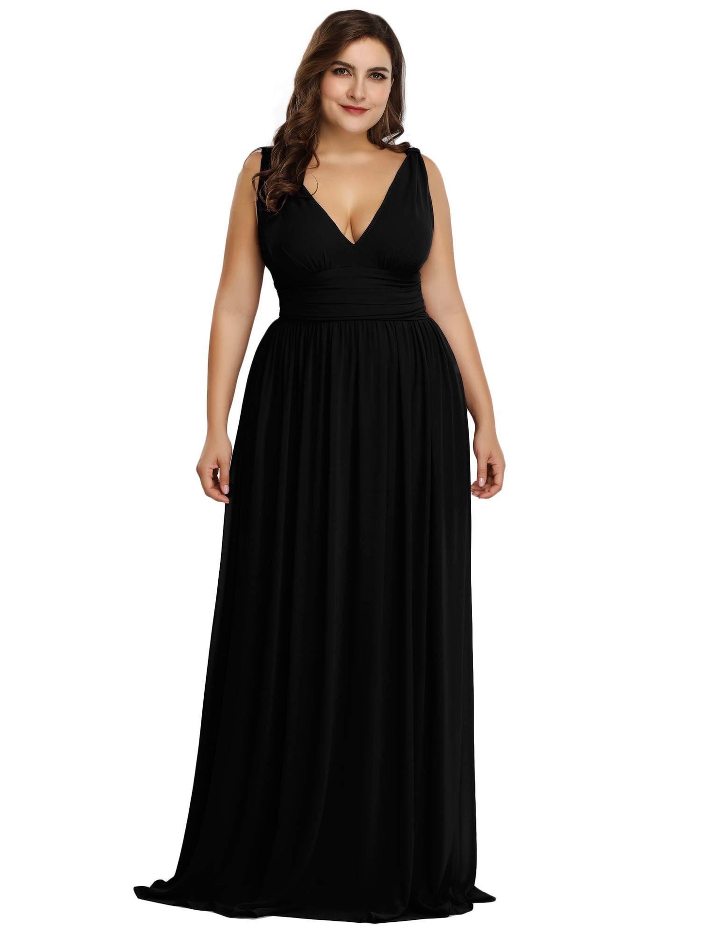 V-Neck Formal Dresse