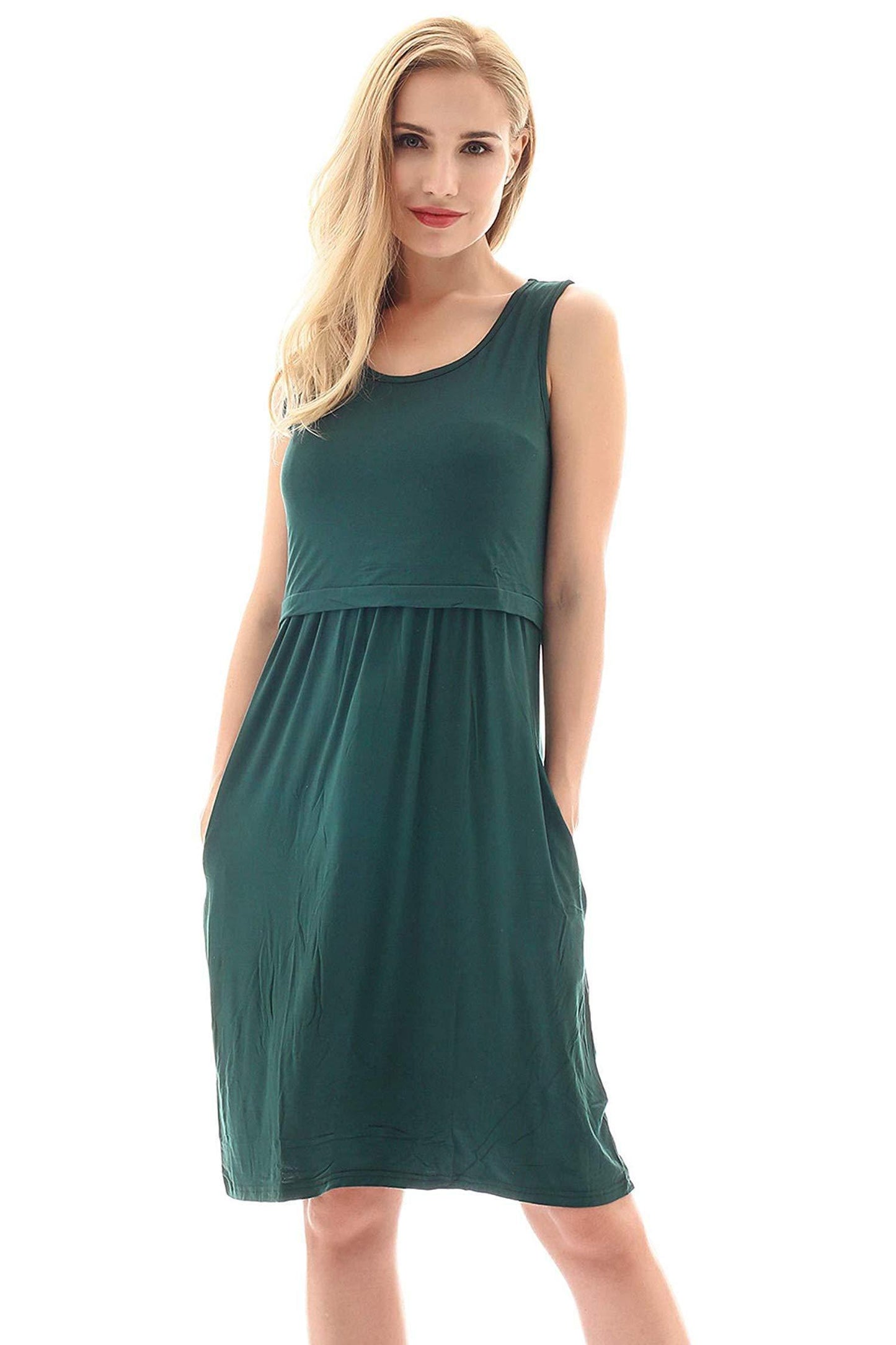 Sleeveless Cotton Dress