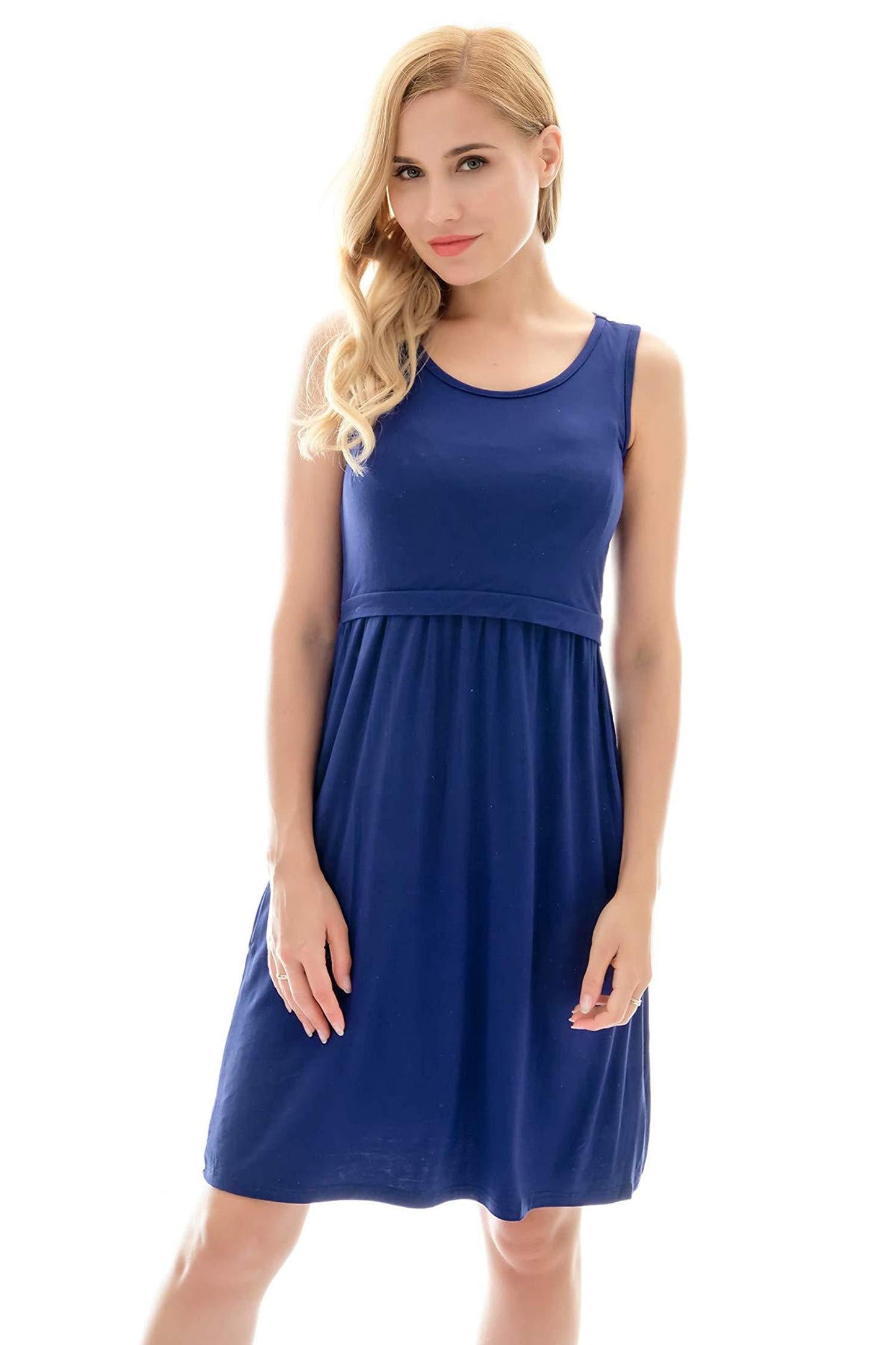 Sleeveless Cotton Dress