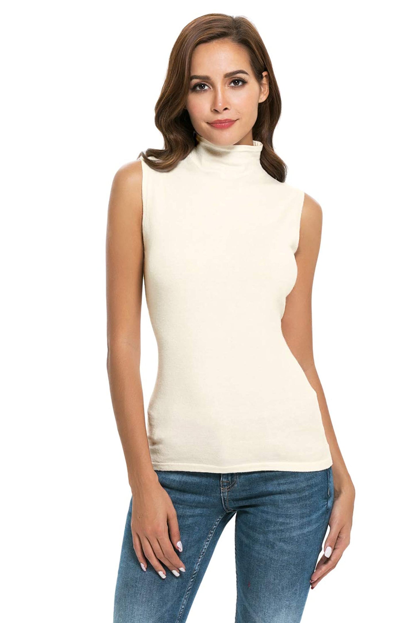 Turtleneck Kashmir Blouse