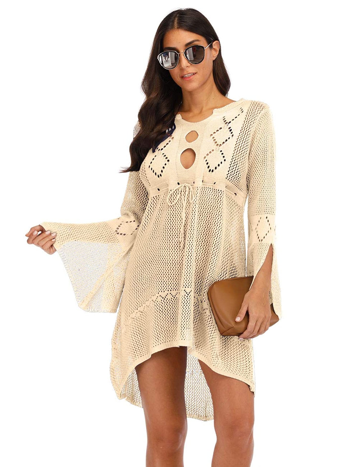 Long Sleeves Beach Dress