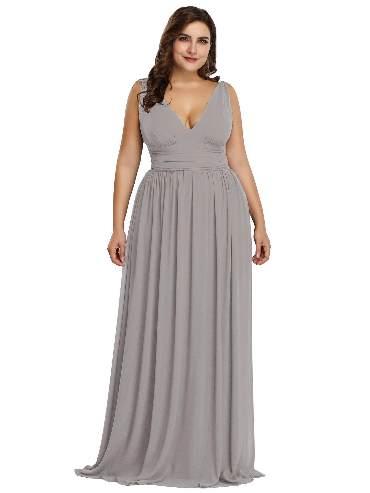 V-Neck Formal Dresse