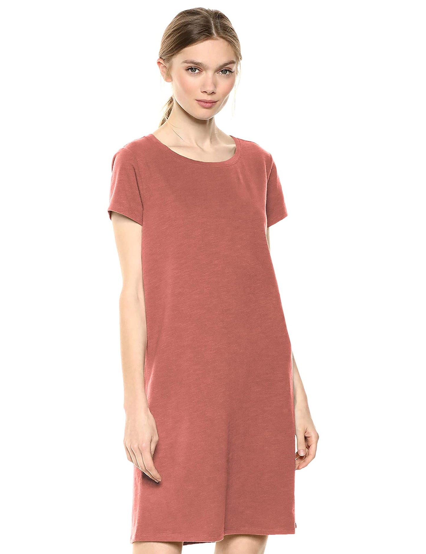 Crewneck Cotton Dress