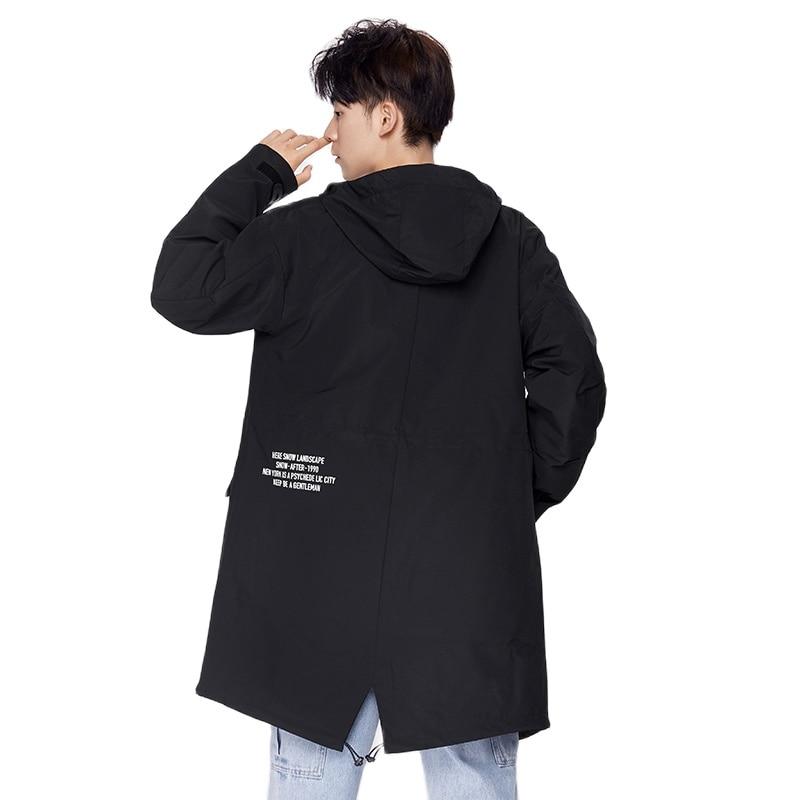 Long Hooded Trench