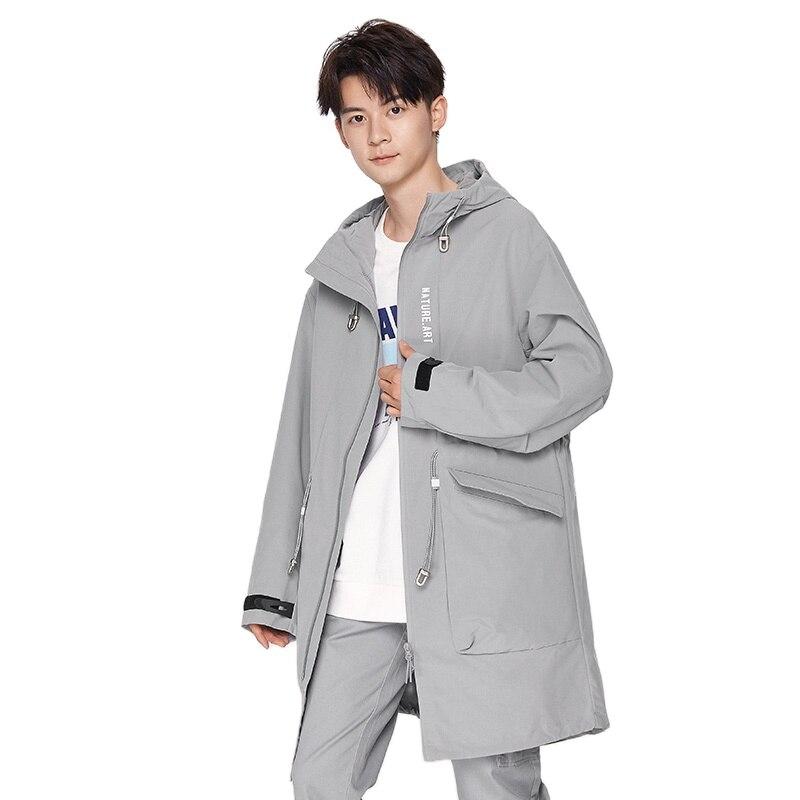 Long Hooded Trench