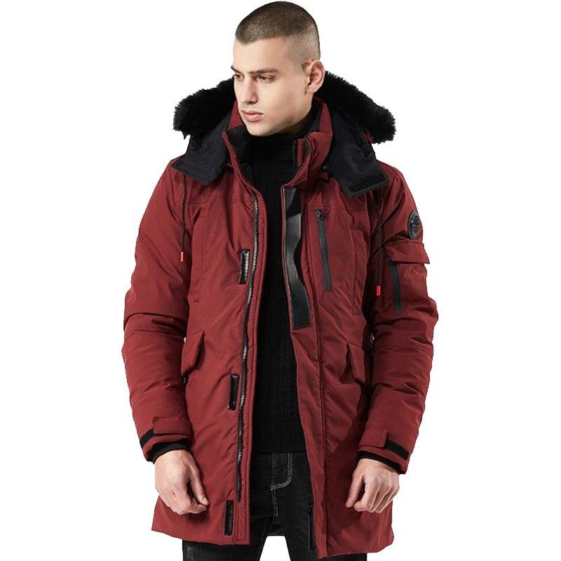 Solid Color Winter Parka