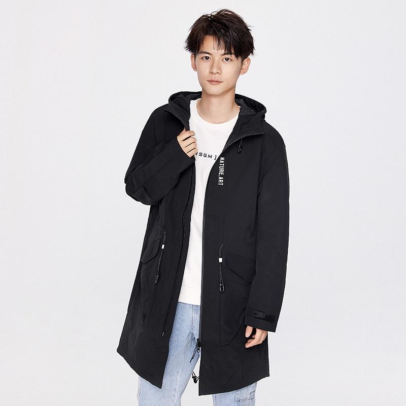 Long Hooded Trench