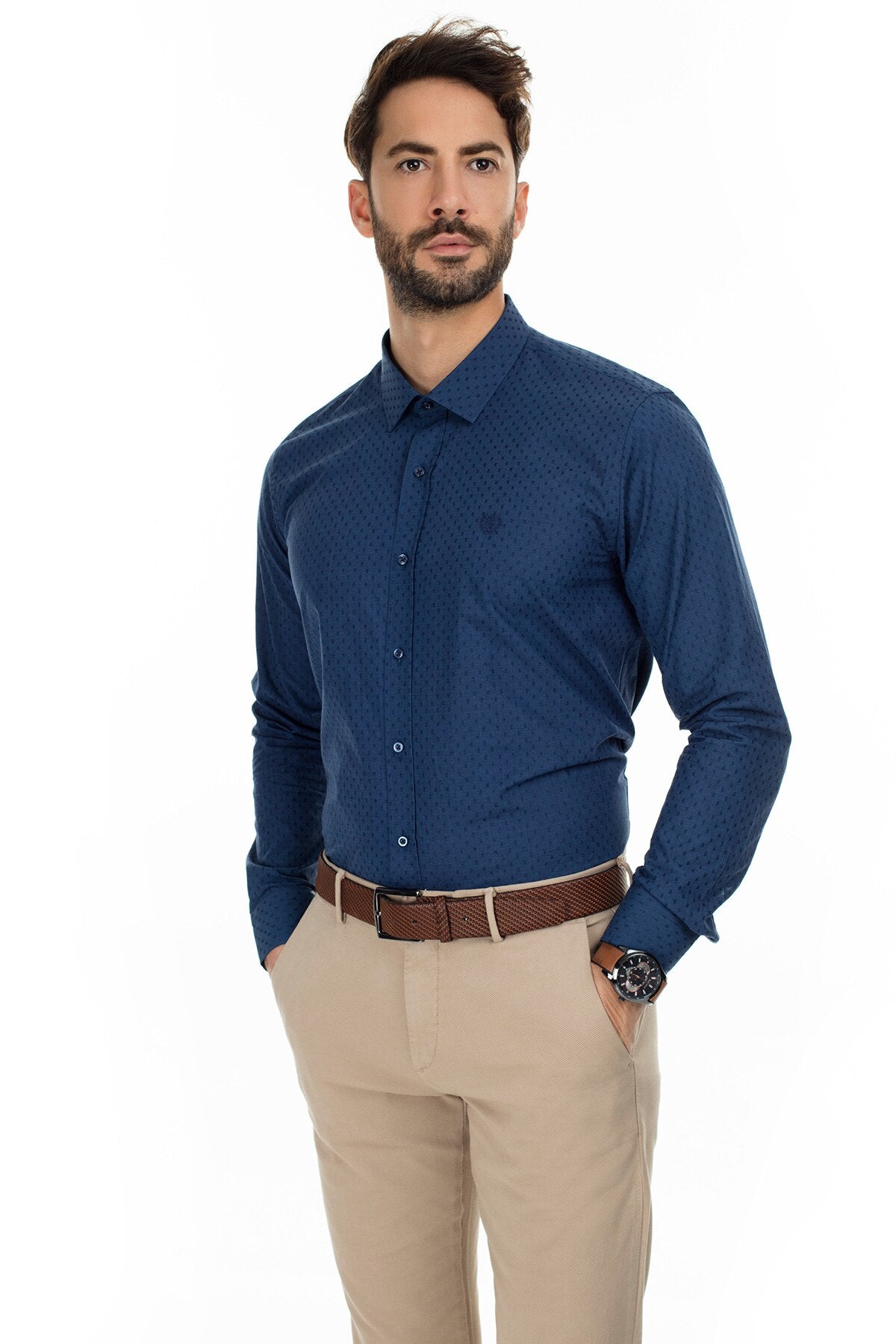 Long Sleeve Slim Fit Shirt