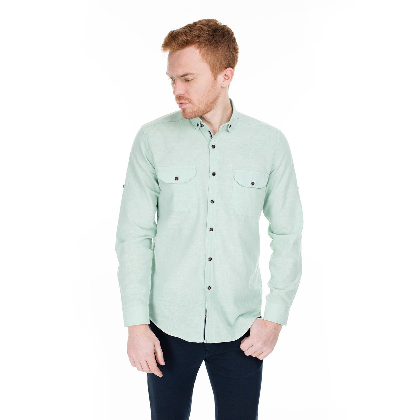 Pockets Cotton Shirt