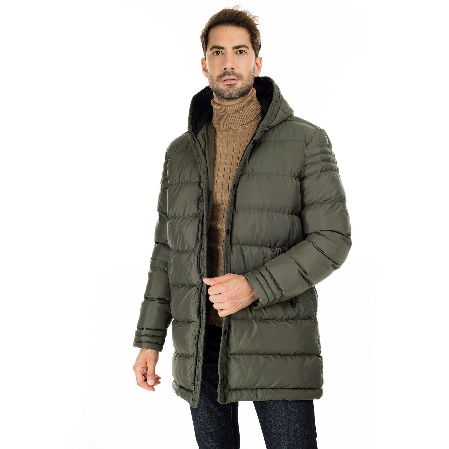 Extra Slim Hooded Coat