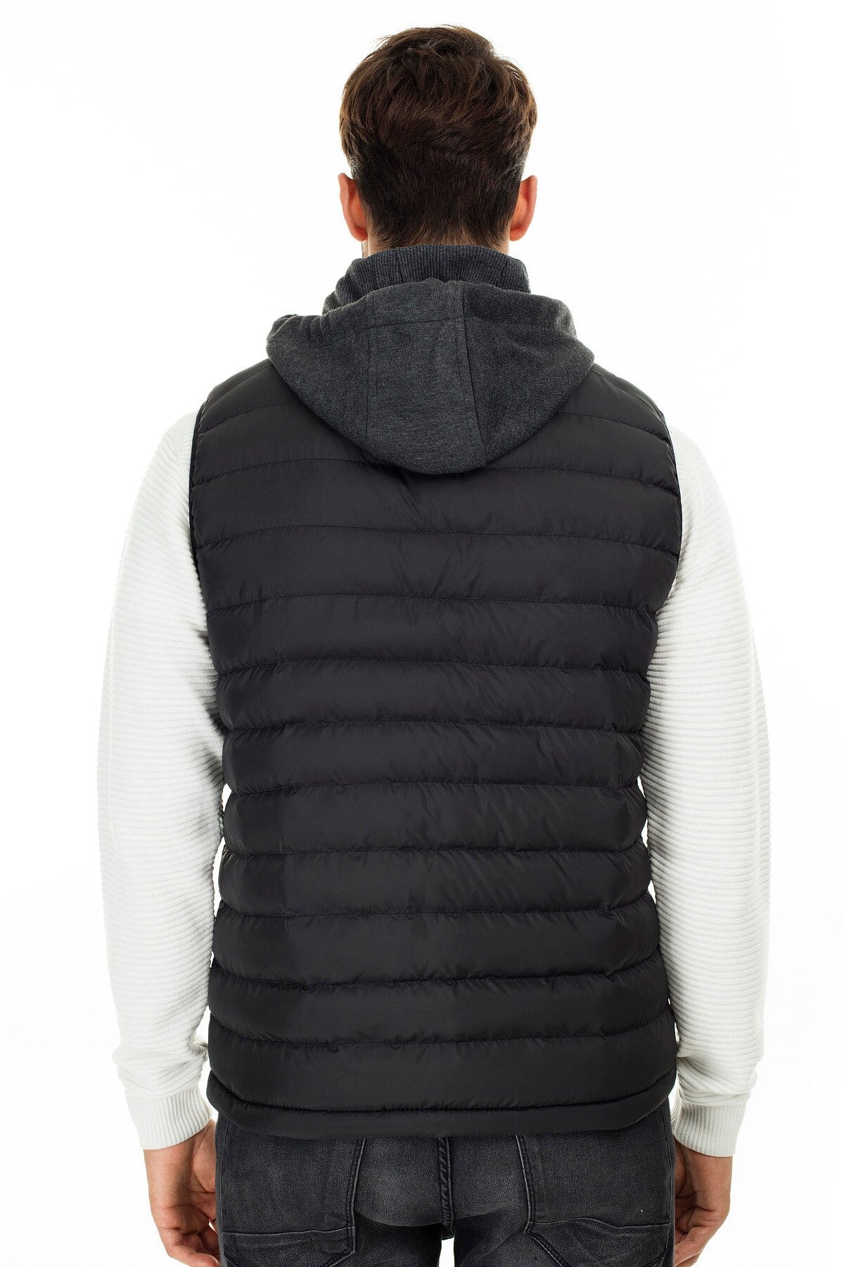 Hooded Slim Fit Vest