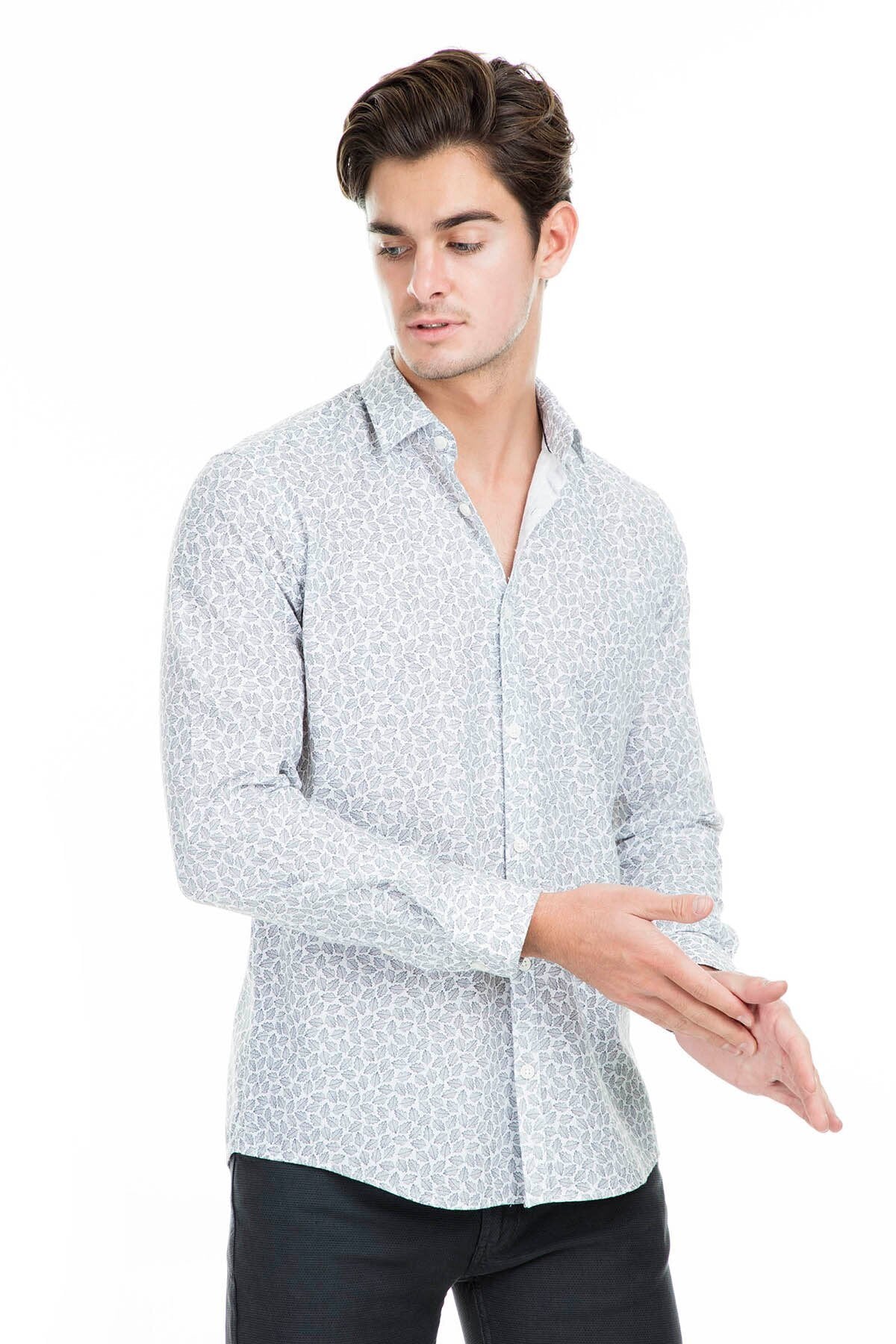 Light Patterned Shirt