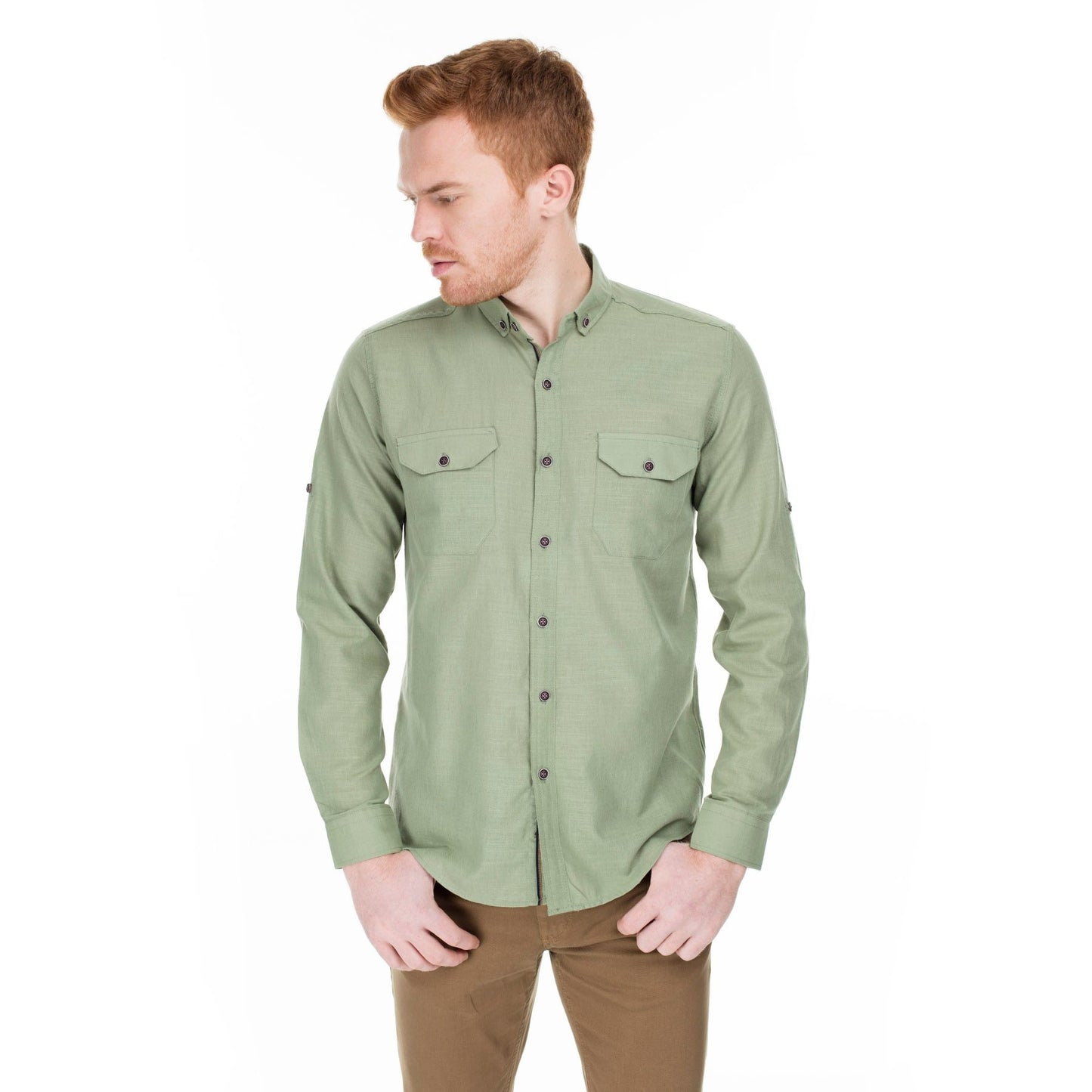 Pockets Cotton Shirt